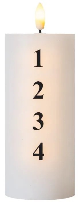 LED sviečka na baterky (výška 15 cm) Sille Advent – Sirius