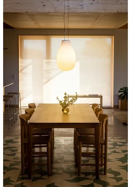 FARO 28300 - Luster na lanku ISABELLE 1xE27/15W/230V pr. 31 cm biela