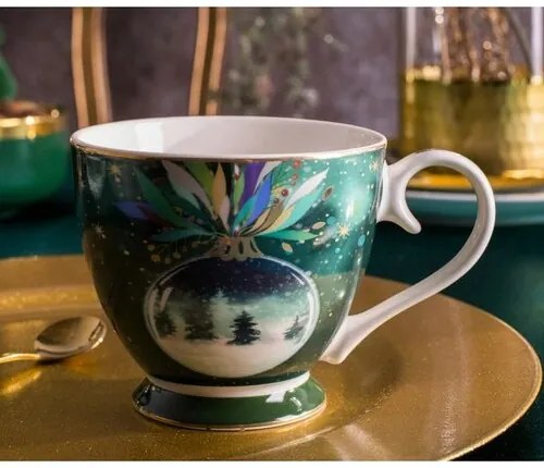 Altom Porcelánová jumbo šálka Mystery, 350 ml
