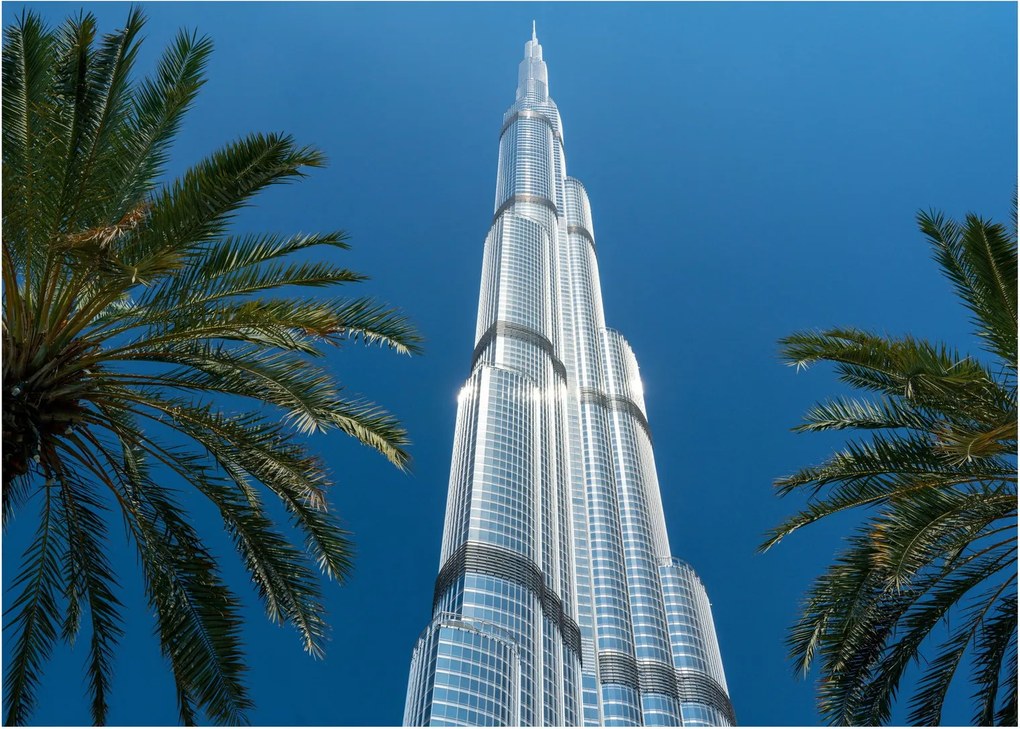 Sklenený obraz - Burj Khalifa (70x50 cm)