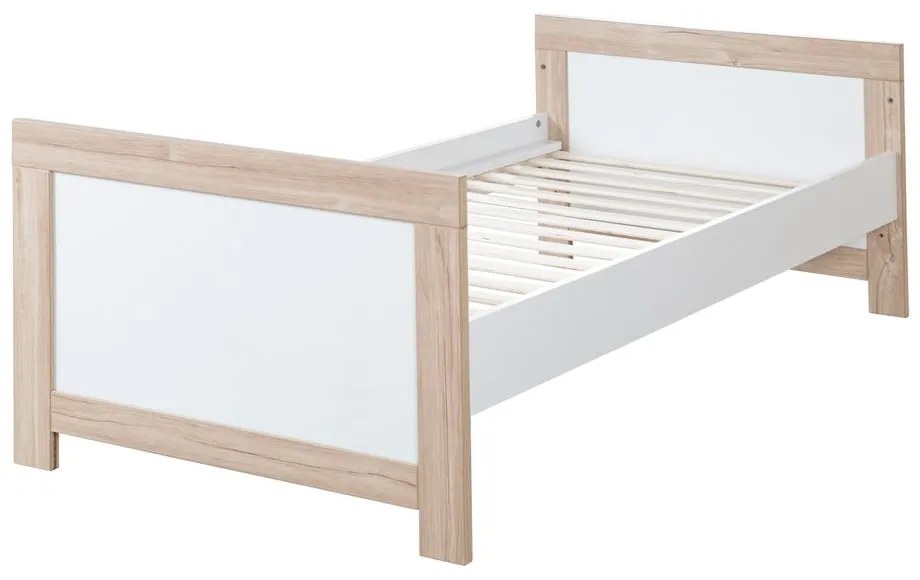 Postieľka v bielo-prírodnej farbe 70x140 cm Malo – Roba