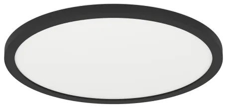 Eglo 900091 - LED RGBW Stmievateľné stropné svietidlo ROVITO-Z LED/14,6W/230V čierna