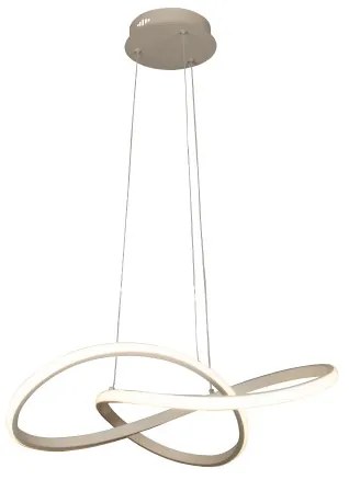 LED Stmievateľný luster na lanku LED/65W/230V 3000-6500K + diaľkové ovládanie