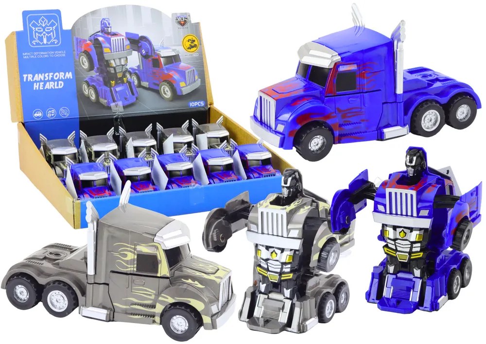 LEAN TOYS Auto-Robot 2v1 - 2 farby