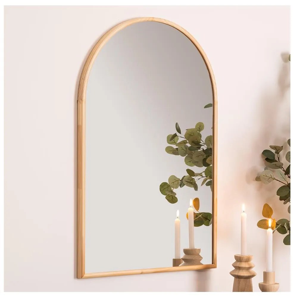 Atmosphera - Nástenné zrkadlo KIM 90x60 cm borovica