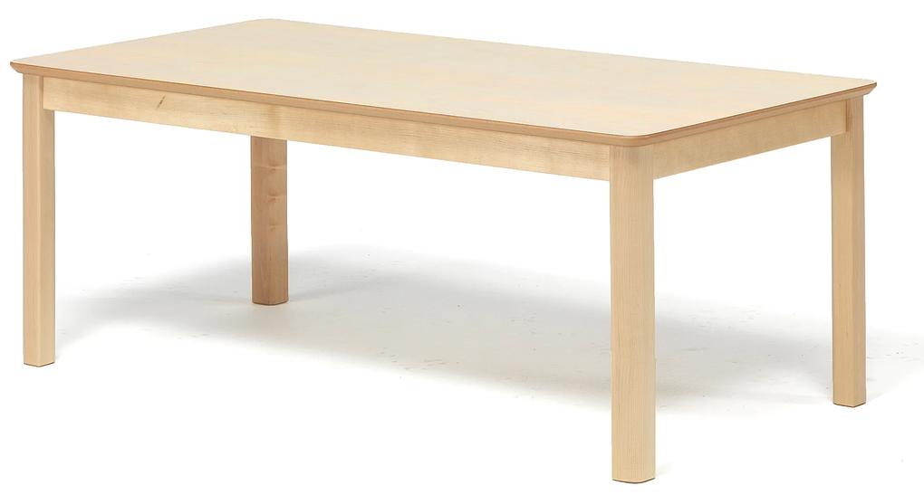 Detský stôl ZET, breza, 1200x600x550 mm