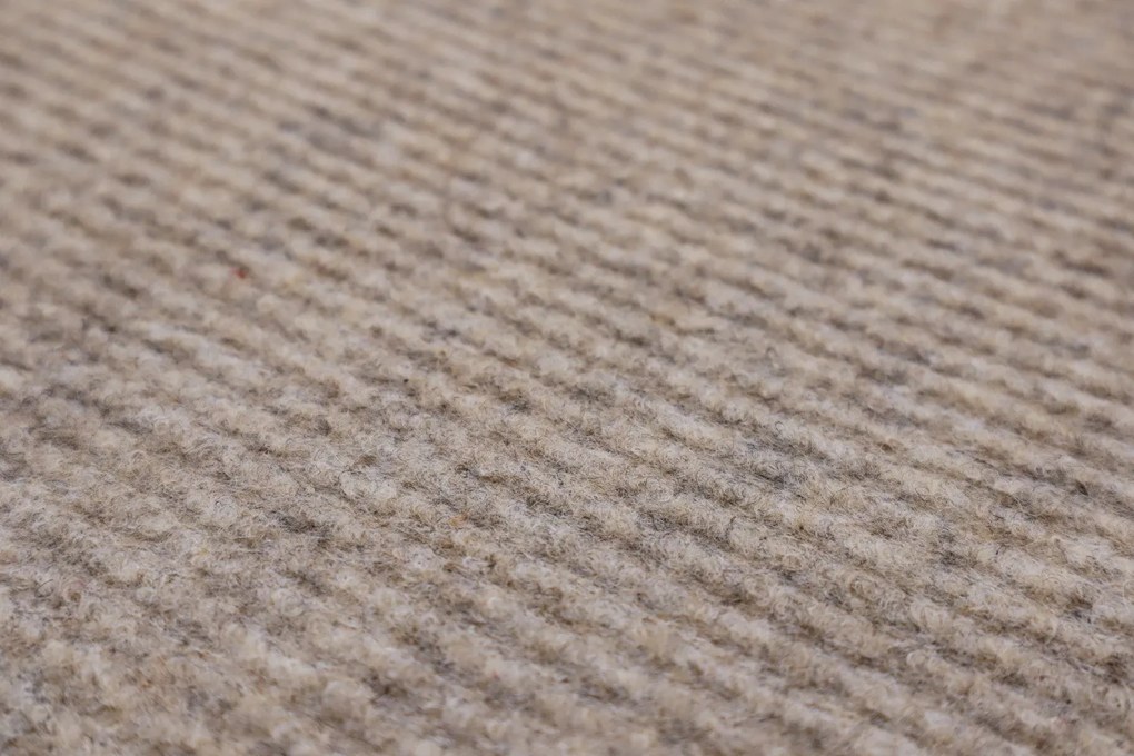 Betap, Koberec behúň na mieru Polo beige (čistiaca zóna), šíre 90 cm, šedá, chodba / predsieň