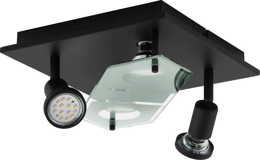 XXXLutz NÁSTENNÉ LED SVIETIDLO, 25/25/10 cm Eglo - Online Only bytové doplnky - 003348215901