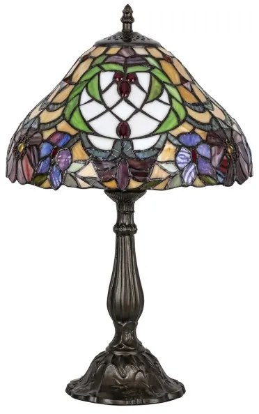 Rabalux 8090 - Tiffany vitrážová stolná lampa MIRELLA 1xE27/60W/230V