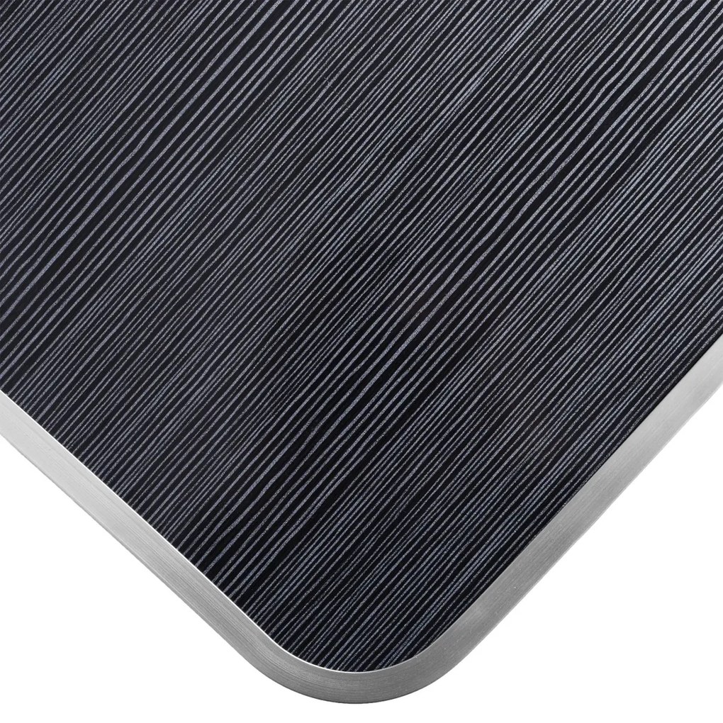 Kempingový rozkladací stôl TRIP 120x60 cm so stoličkami čierny