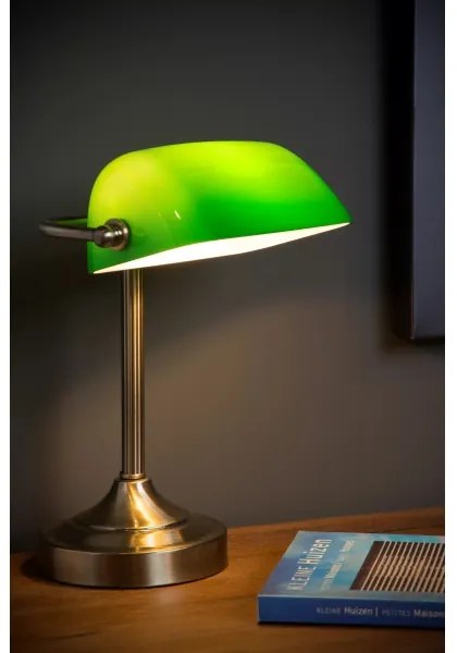 Lucide 17504/01/03 - Stolná lampa BANKER 1xE14/40W/230V