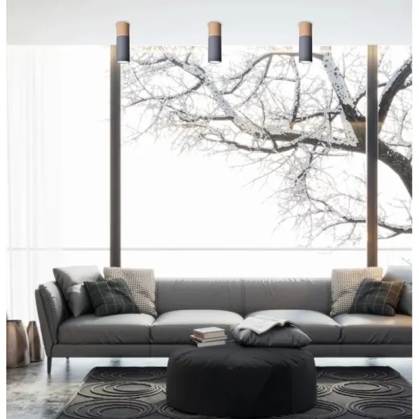 Stropné svietidlo TUBA GU10/15W/230V