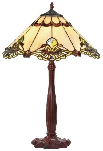 Vitráž lampa do spálne GOLD 64*Ø40