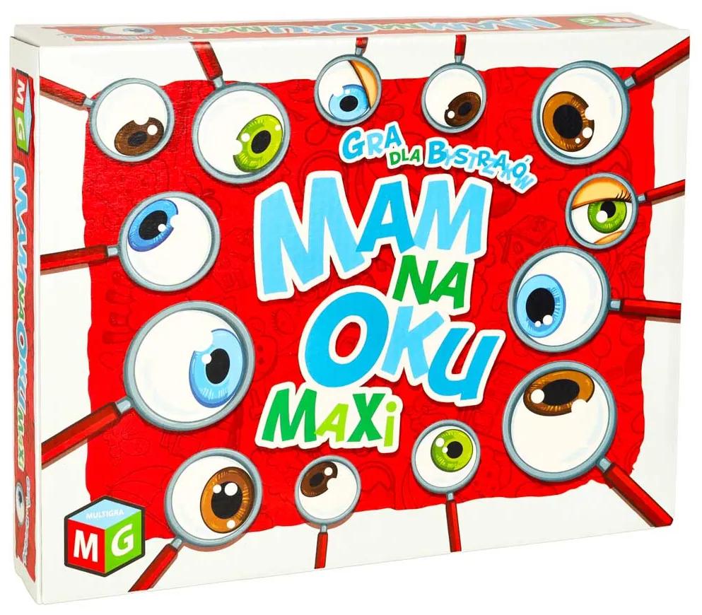KIK Vzdelávacia hra pre deti Mám oči na Maxi 3+ MULTIGRA