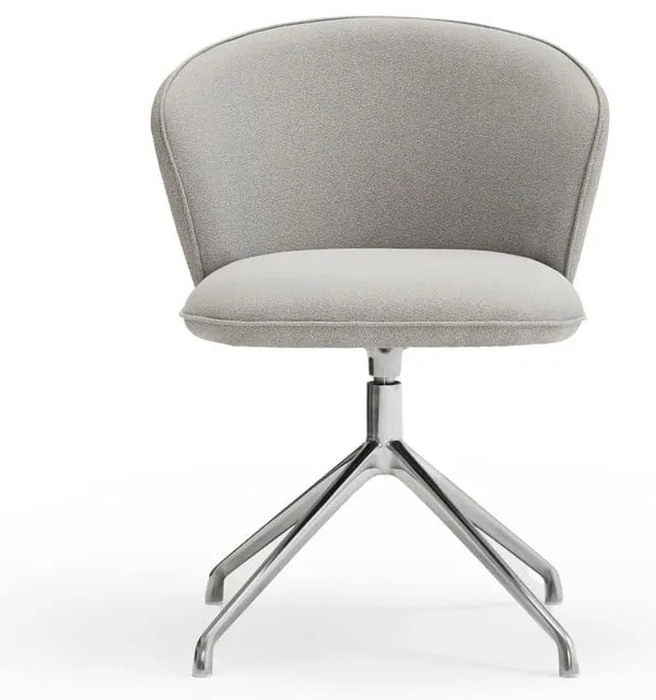 Svetlosivé čalúnené jedálenské kreslá v súprave 2 ks Add – Teulat