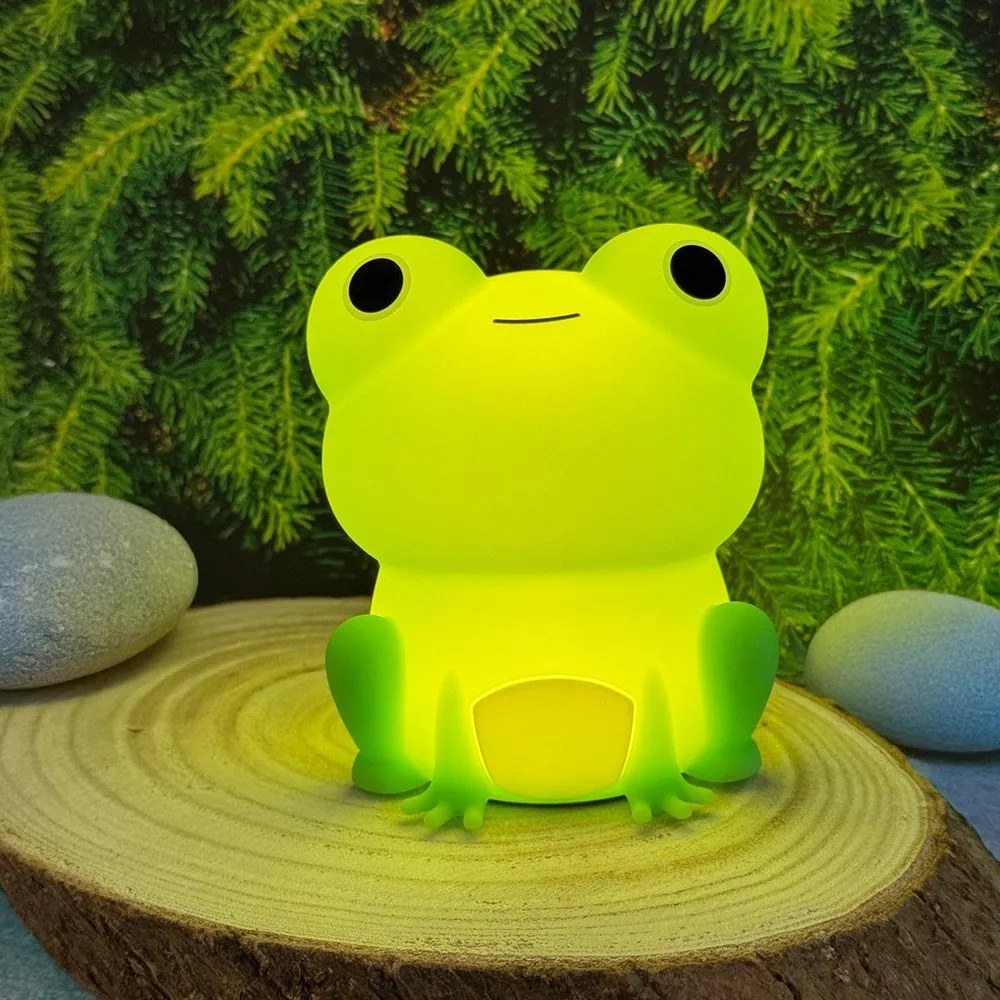 Zelené detské nočné svietidlo Willi – Fischer &amp; Honsel