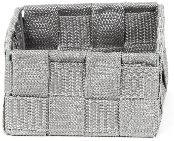 Úložný organizér Compactor TEX 12 x 12 x 7 cm, sivá