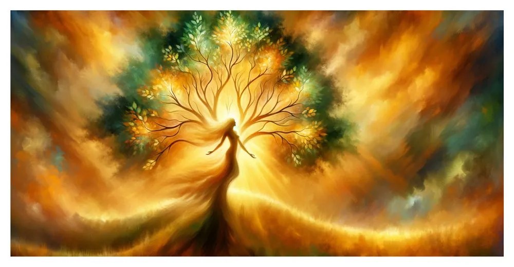 Obraz harmónia s prírodou