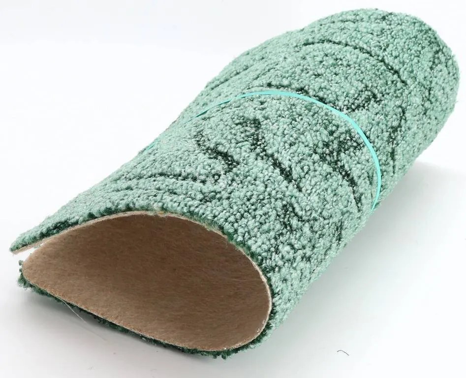 ITC, AKCIA: 170x400 cm Koberec metráž Bella Marbella 25 - obšitý zo všetkých strán, šíře, zelená, filc, obývacia izba