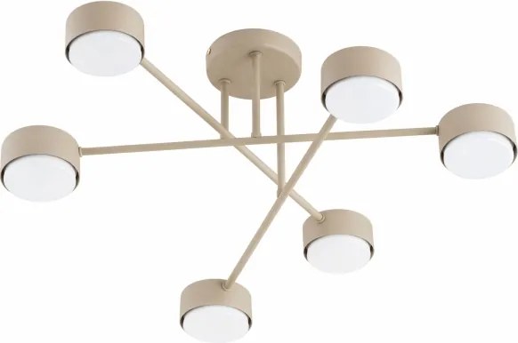Brilagi - LED prisadený luster MONO 6xGX53/30W/230V béžový