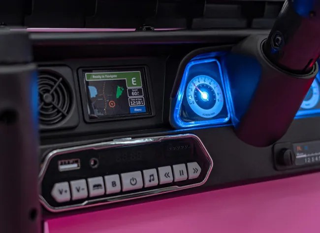 Elektrické autíčko Off-Road CLIMBER ružové