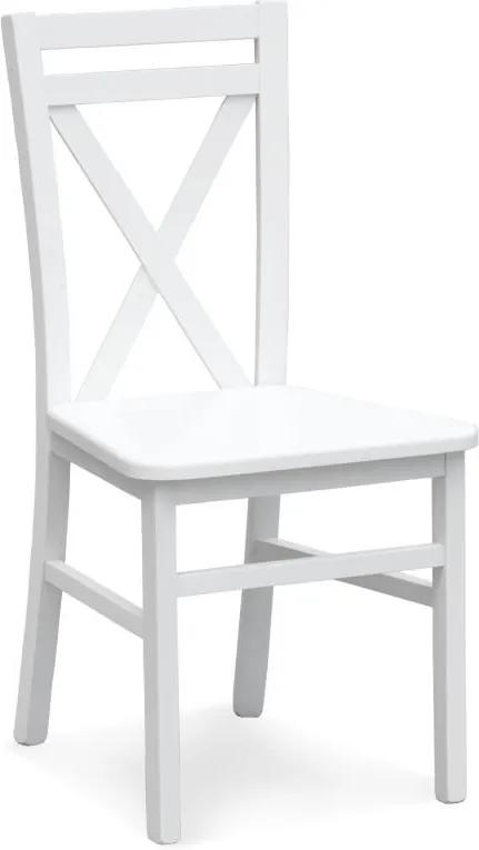 Drevená stolička DARIUSZ 2 Halmar bílá