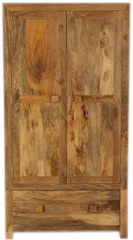 furniture-nabytek.cz - Masívna skriňa 120x200x60 z dreva mango