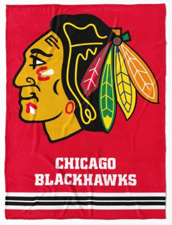 Deka NHL Chicago Blackhawks Essential 150x200 cm