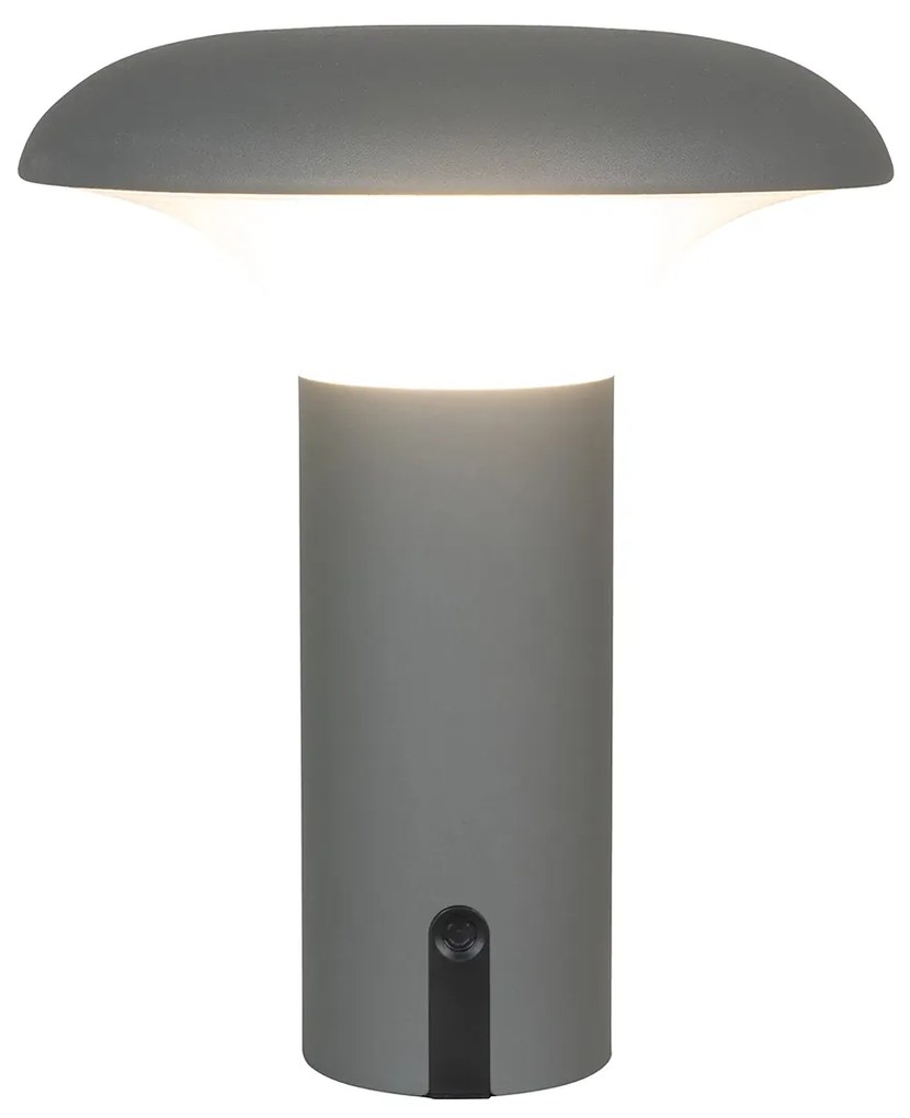 Ramsey LED lampa sivá