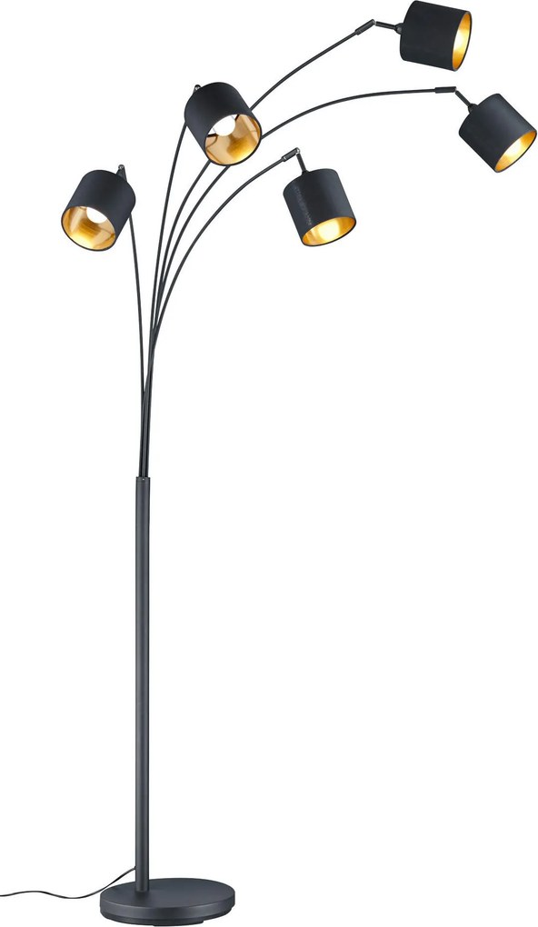 XXXLutz OBLÚKOVÁ LAMPA, 71,5/200 cm - Interiérové svietidlá - 007694027804