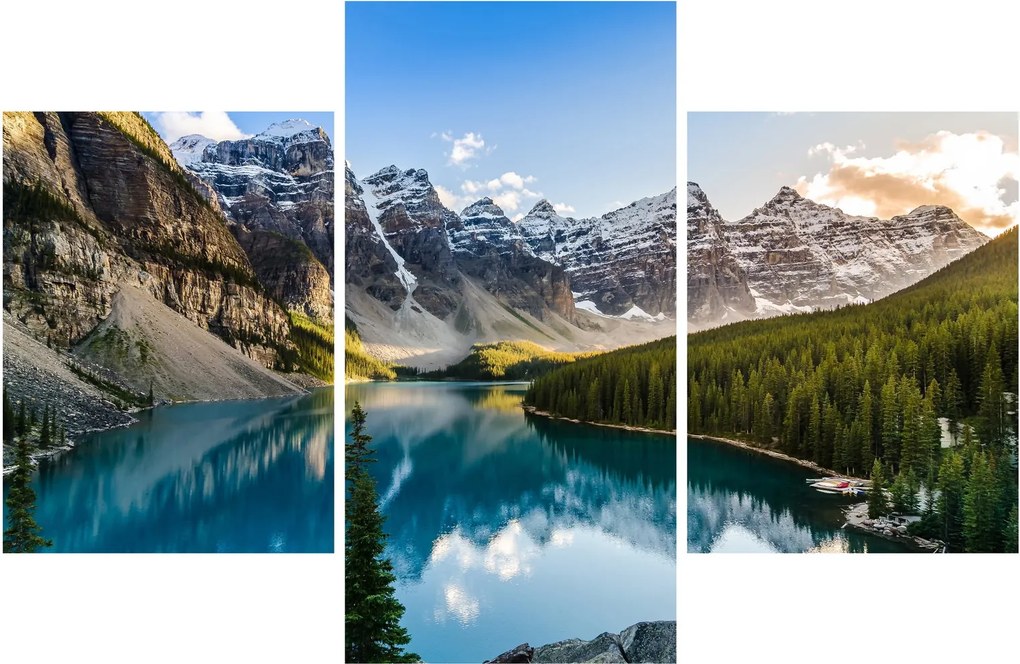 Obraz - Kanada, Národný park Banff, Moraine Lake (90x60 cm)