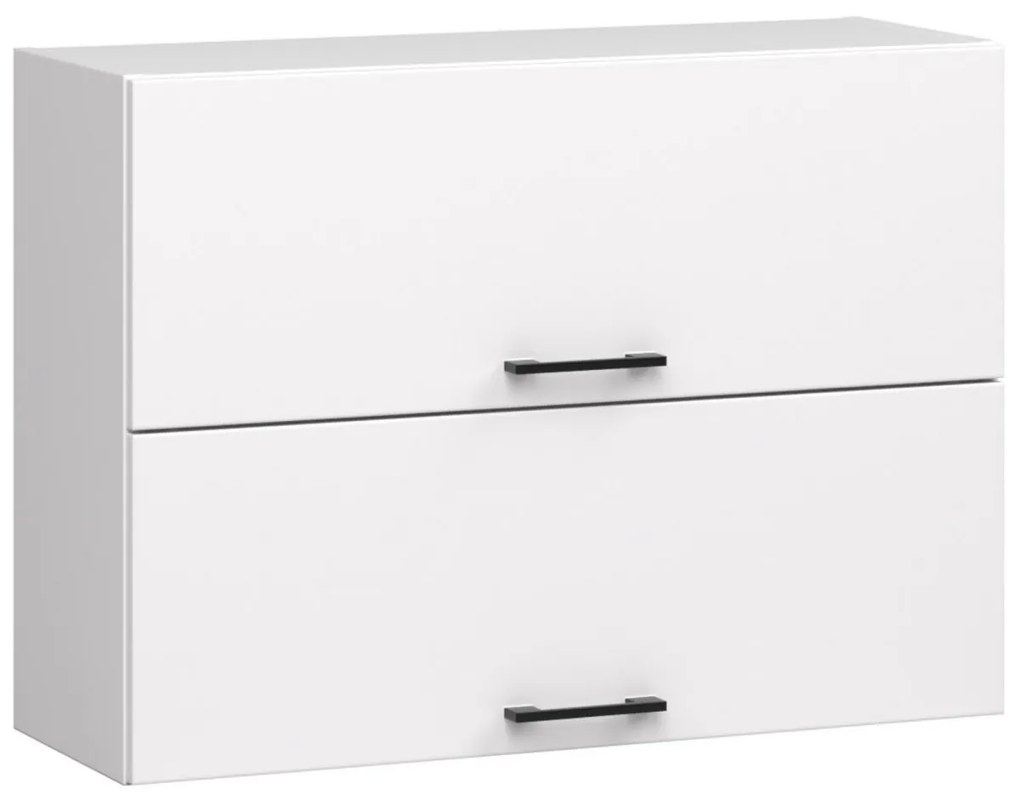Kuchynská skrinka Olivia W 80 cm cm biela - závesná