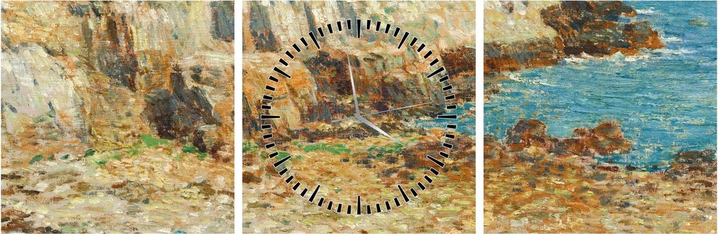 Obraz - Childe Hassam, A North East Headland, reprodukcia (s hodinami) (90x30 cm)
