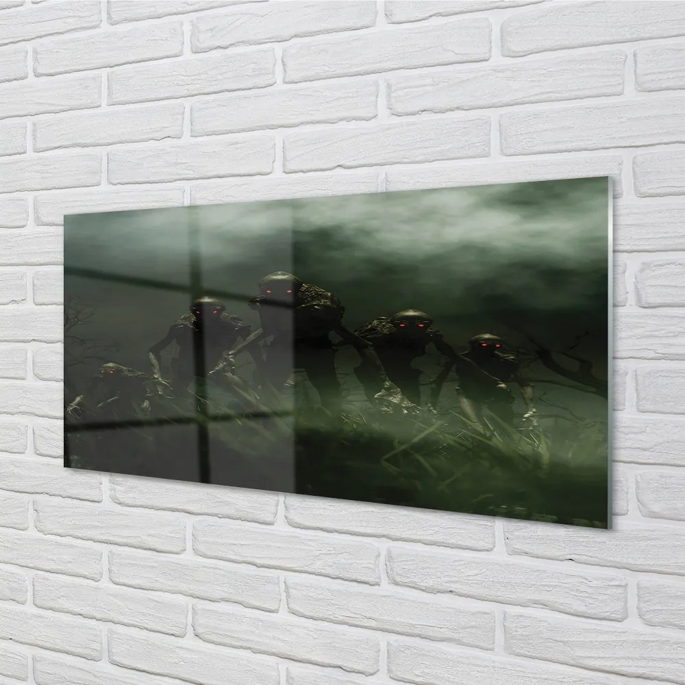 Obraz plexi Zombie mraky 100x50 cm