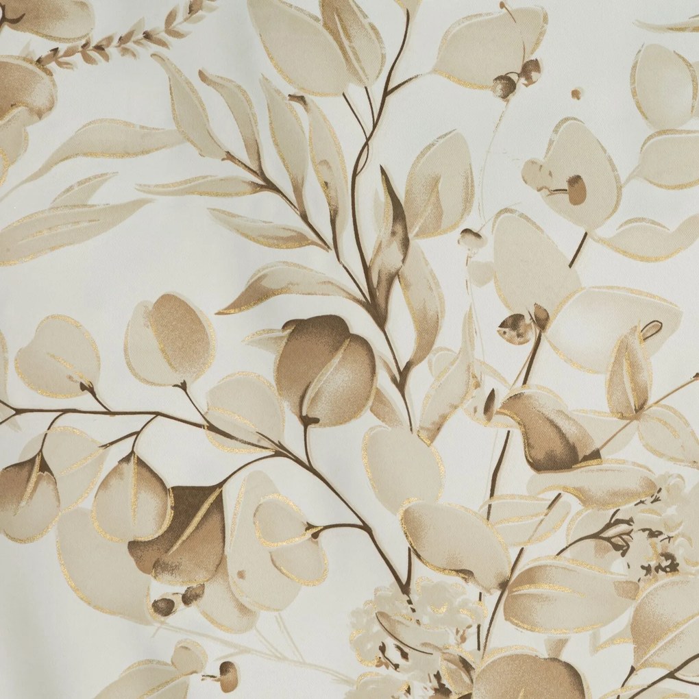 ZÁVES NA KRÚŽKOCH OLENI 140X250 CM LISTY