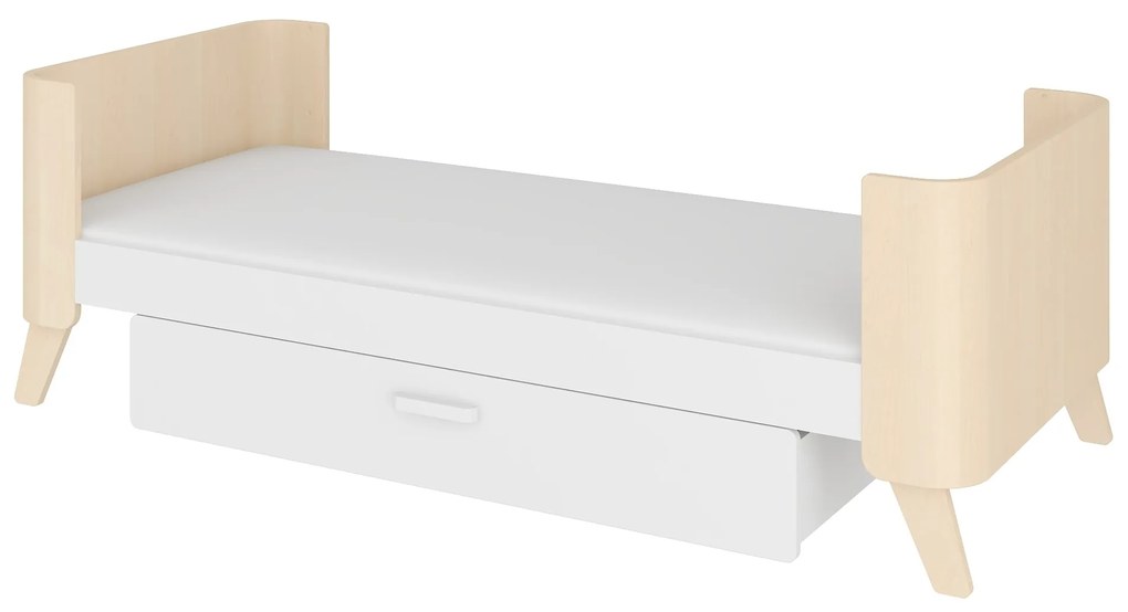 Detská postieľka HOPPA 70 x 140 cm s úložným boxom
