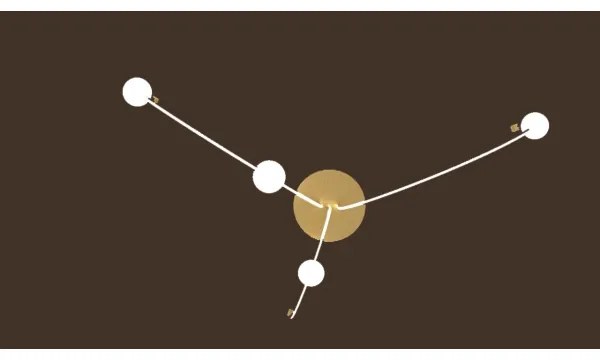 Zambelis 22248 - LED Stmievateľný luster na lanku LED/42W/230V zlatá