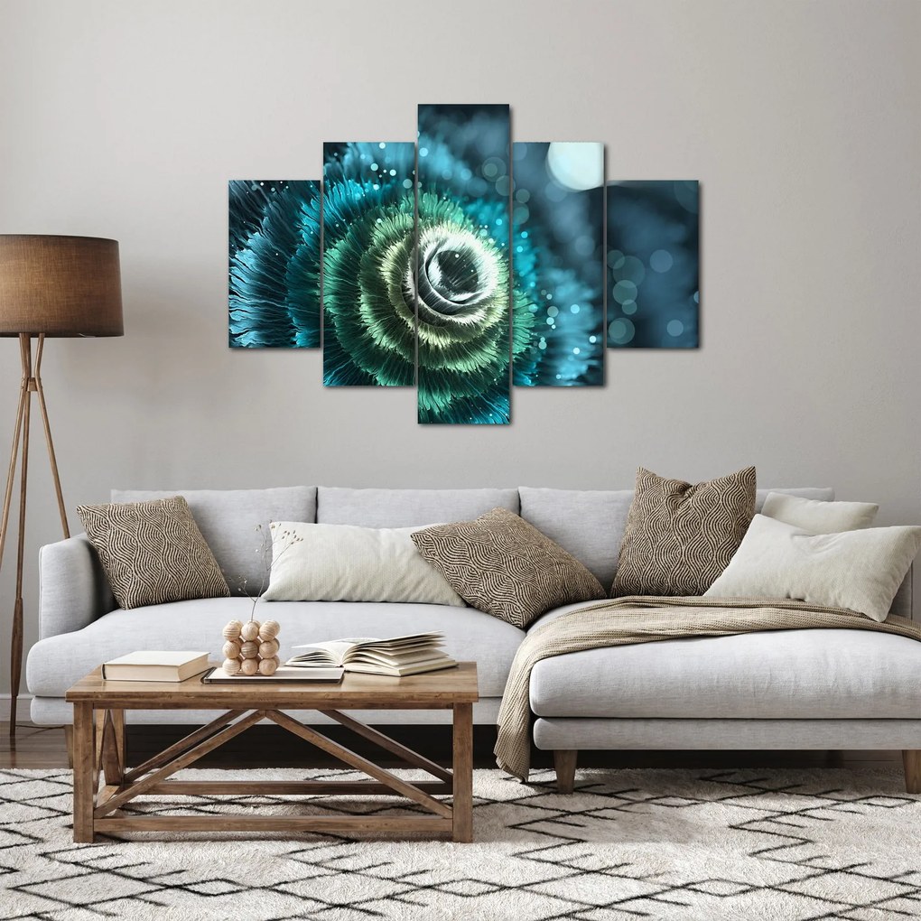 Obraz - Kvet v detaile (150x105 cm)