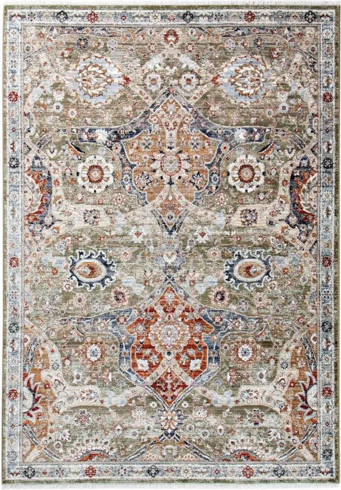 XXXLutz TKANÝ KOBEREC, 200/310 cm zelená - Koberce - 003580009972