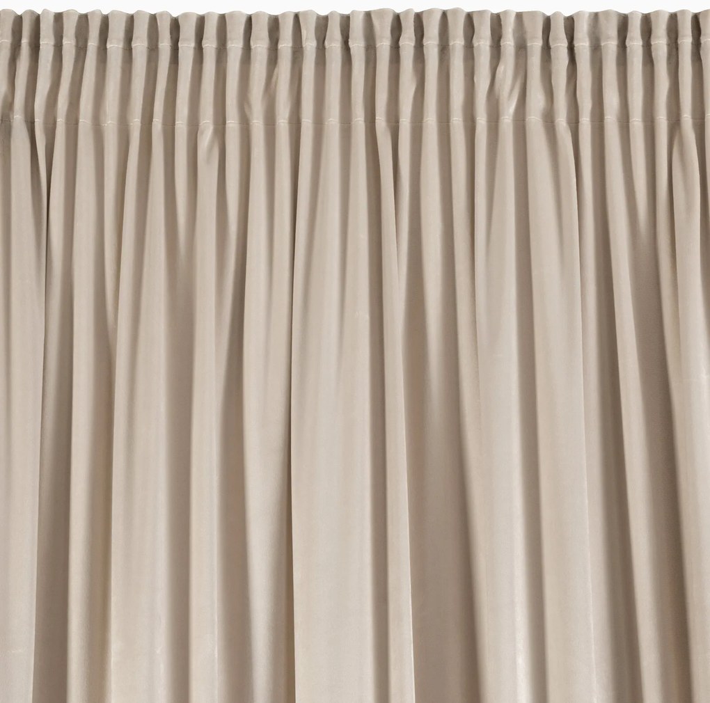 ZATEMŇOVACÍ ZÁVES NA PÁSKE DANI 140X250 CM BÉŽOVÁ