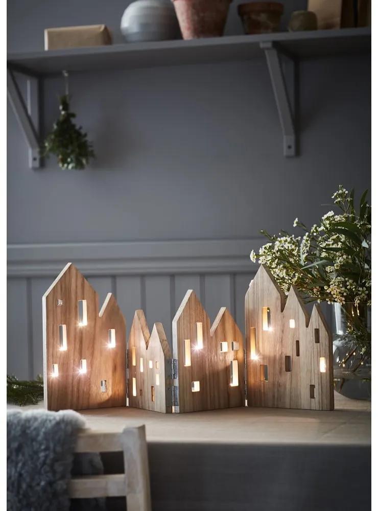 V prírodnej farbe vianočná svetelná dekorácia View – Markslöjd