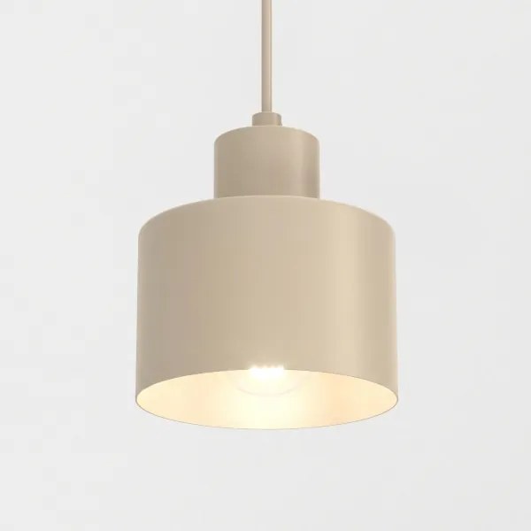 Luster na lanku PARKLA 1xE27/15W/230V béžový