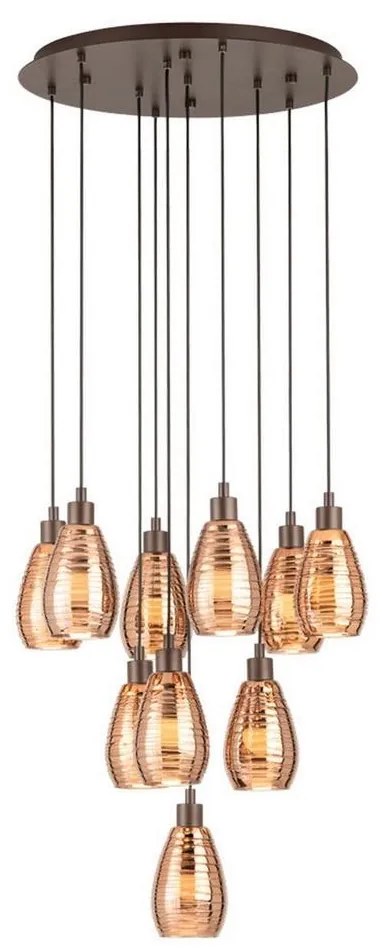 Eglo 39509 - Luster na lanku SIRACUSA 10xE27/60W/230V