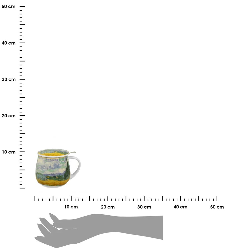 Čajová súprava Van Gogh Wheat Field 430 ml