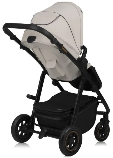 Lionelo - Kombinovaný kočík 3v1 AMBER PLUS Beige Sand
