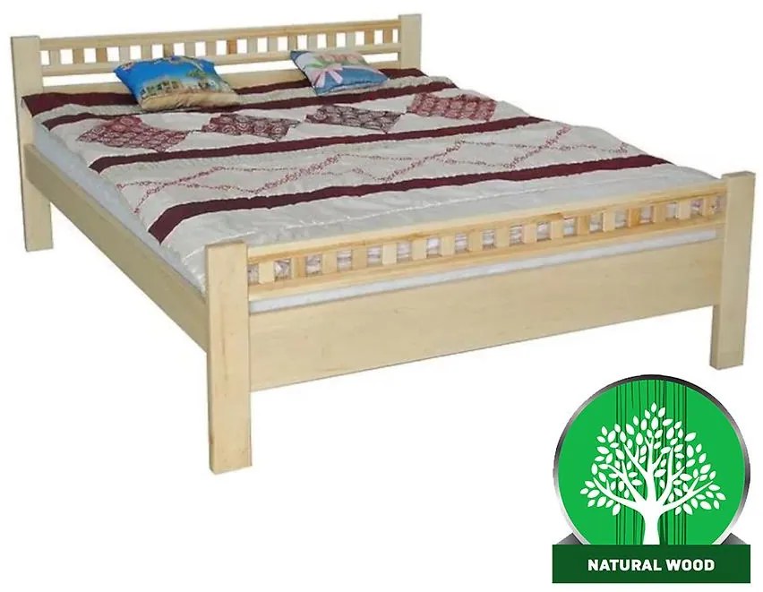 Posteľ Milena 140x200  jelša