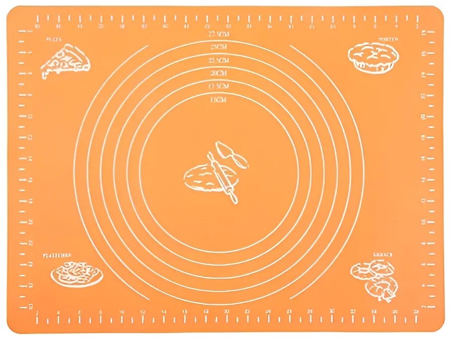 GGV Silikónová doska 40 x 50 cm modrá