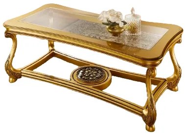 (3909) GOLDER zlatý zámocký konferenčný stolík