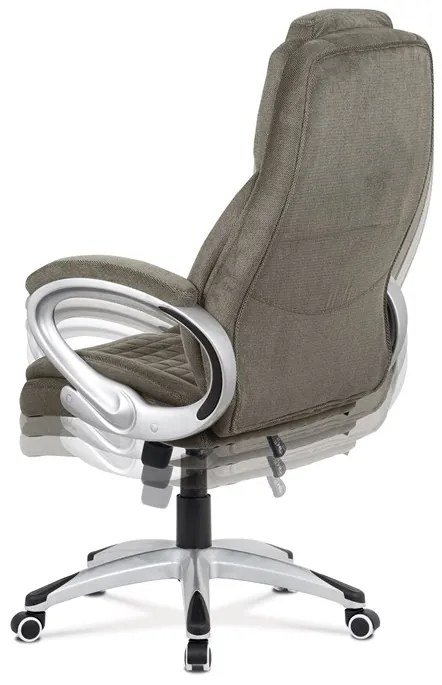 BONTEC Kancelárske kreslo, hojdací mechanizmus, sivá, KA-G196 GREY2 Farba: Šedá