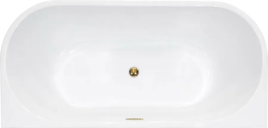 Besco Akrylátová voľne stojaca vaňa Vica NEW CC/SP 150x80 (160x80, 170x80), s prepadom BESCO-Typ výpuste: Alcaplast Click-Clack so štrbinovým prepado…